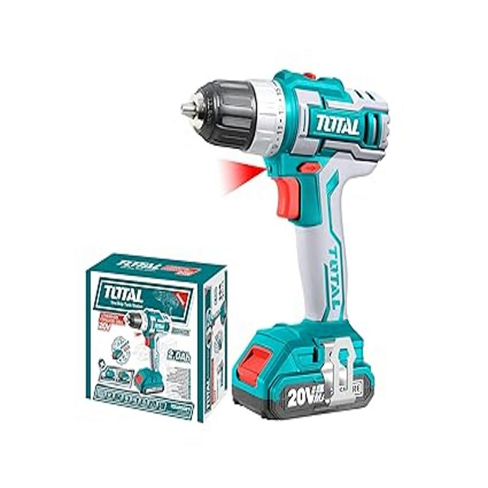 Total Lithium-Ion Cordless Drill 20V with 1.5AH Battery