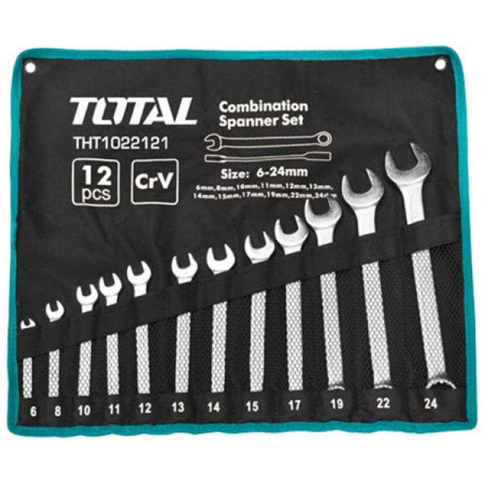 Total Combination Spanner Set 24mm 12 Pcs