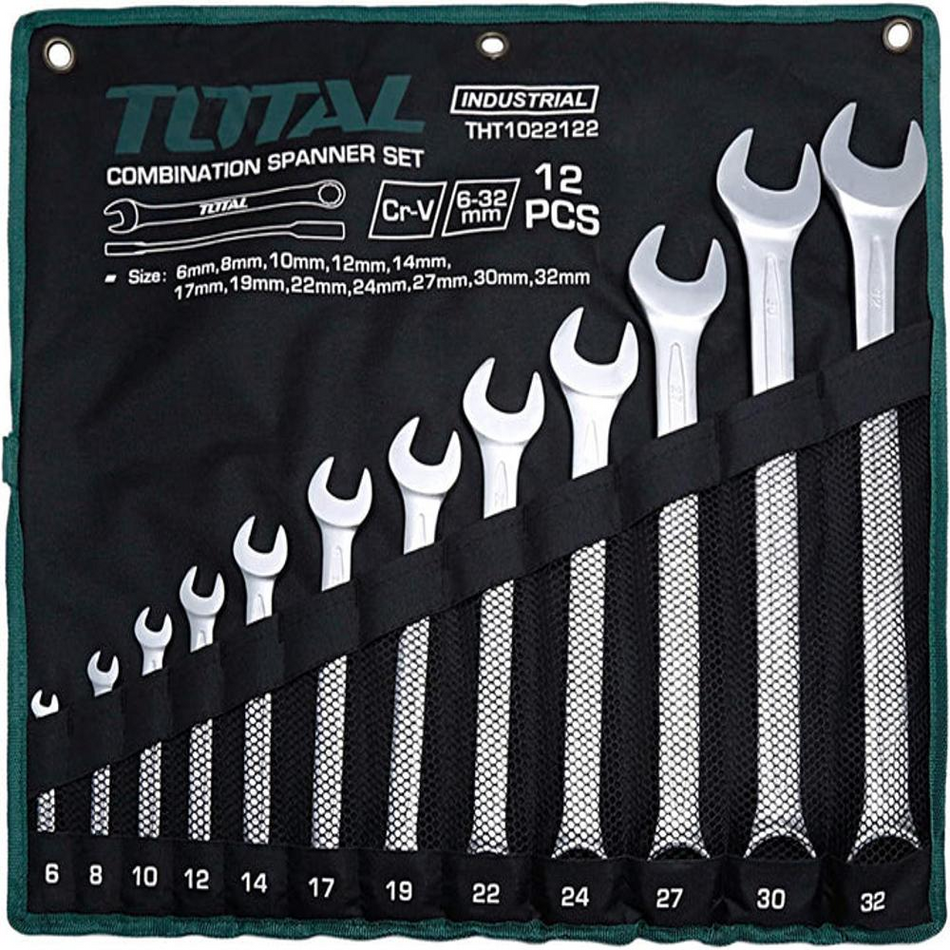 Total Combination Spanner Set 12 Pcs 6-32mm