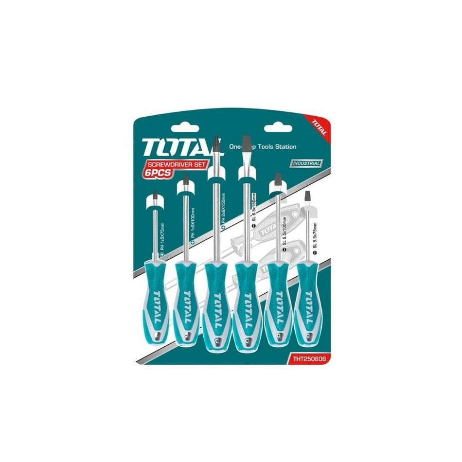 Total Screwdriver Set 6Pcs