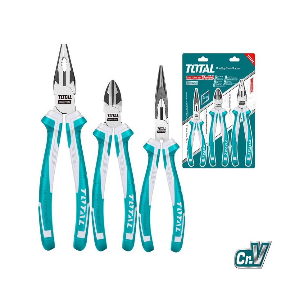 Total Pliers Set 3 Pcs