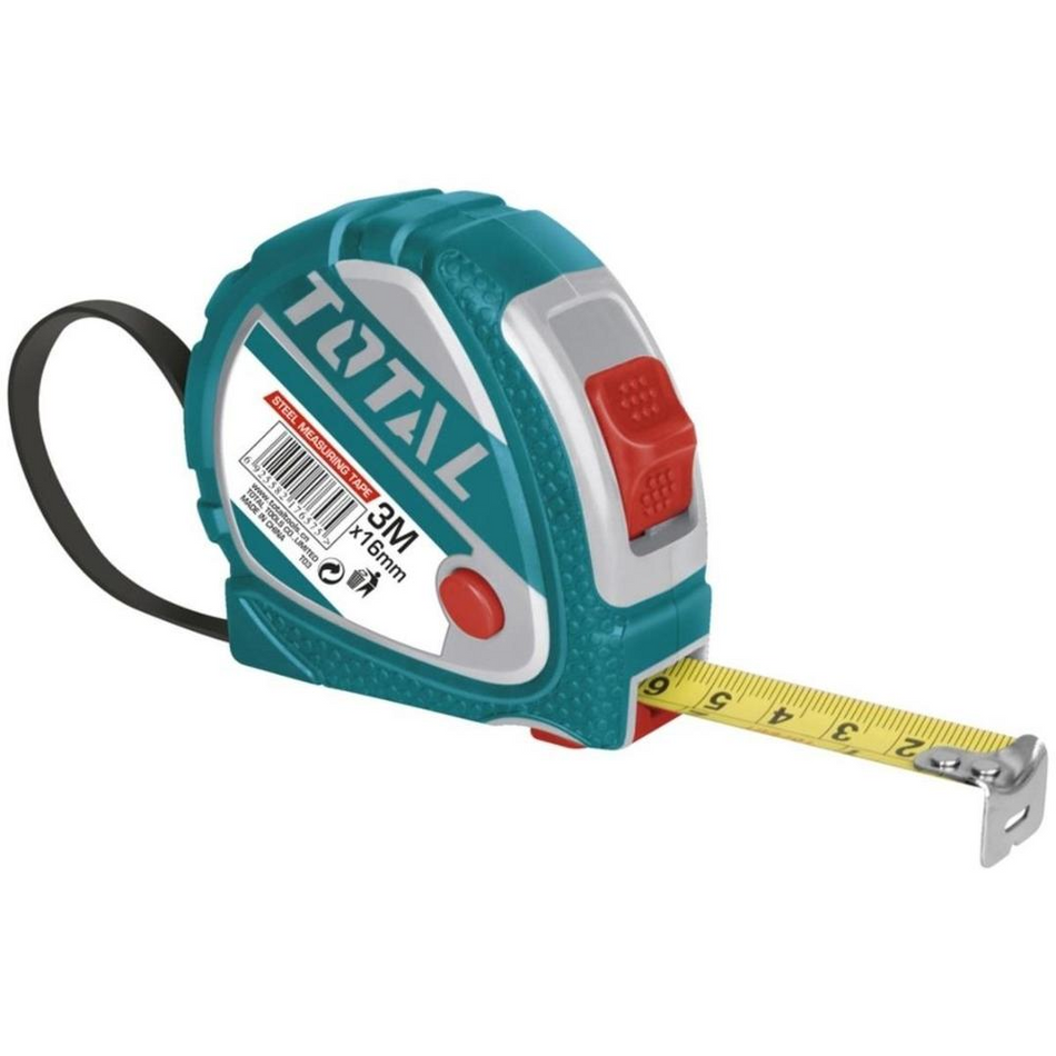 Total Steel Measuring Tape 3M X 16mm