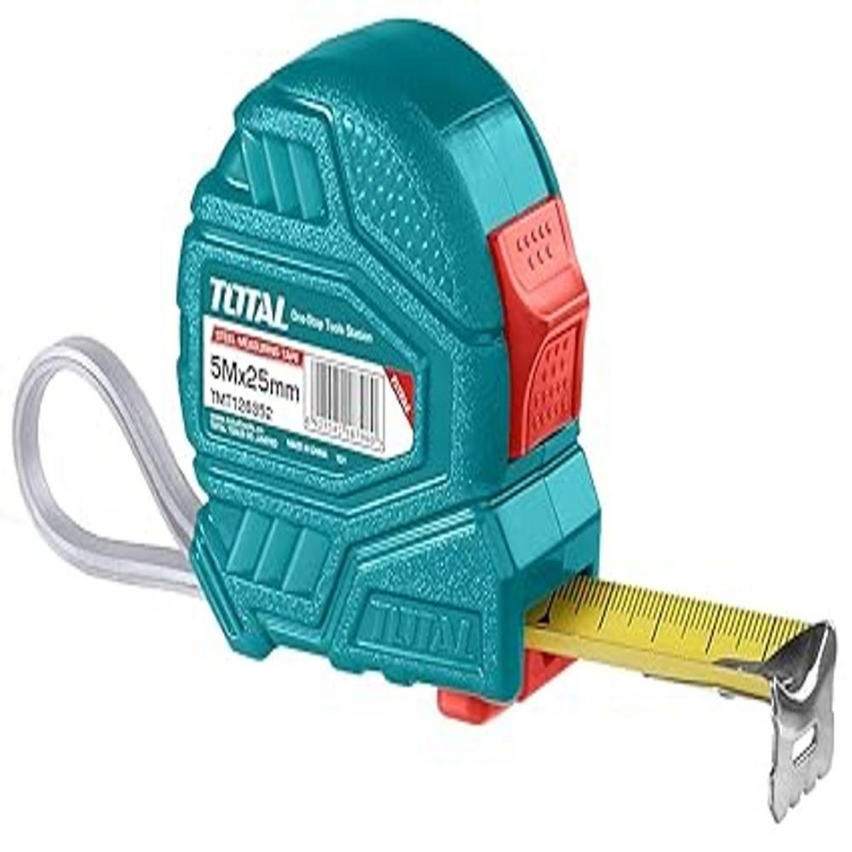 Total Steel Measuring Tape 5M X 25mm