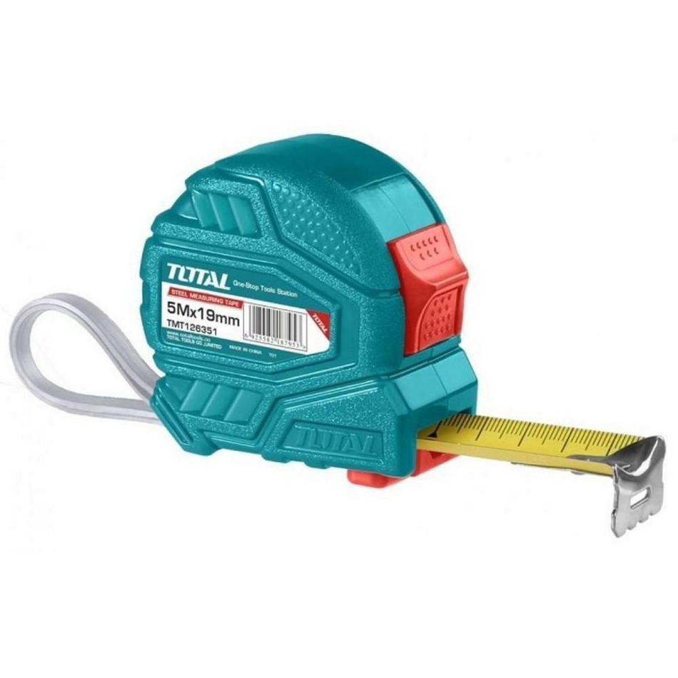 Total Steel Measuring Tape 5M X 19mm