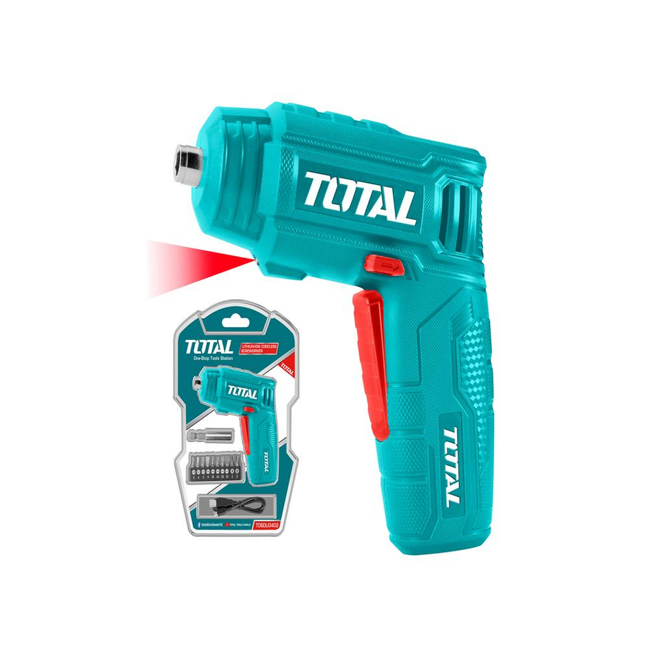 Total Lithium-Ion Screwdriver 4V