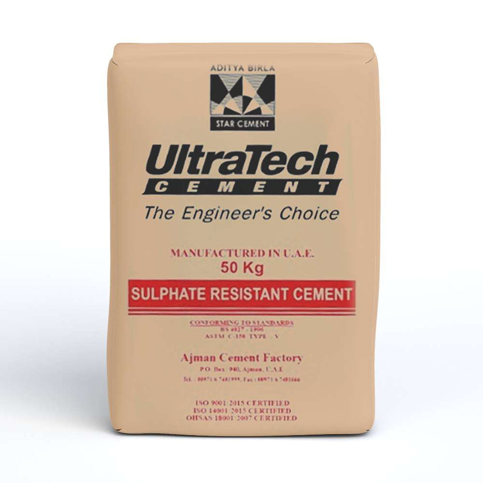 UltraTech (SRC) Sulfate-Resistant Portland Cement - 50Kg