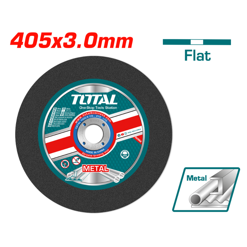 Total Abrasive Metal Cutting Disc 16 " X 3mm