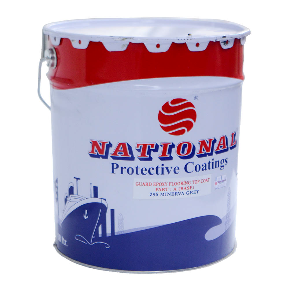 National Guard Epoxy Flooring Topcoat 3.6L Minerva Grey