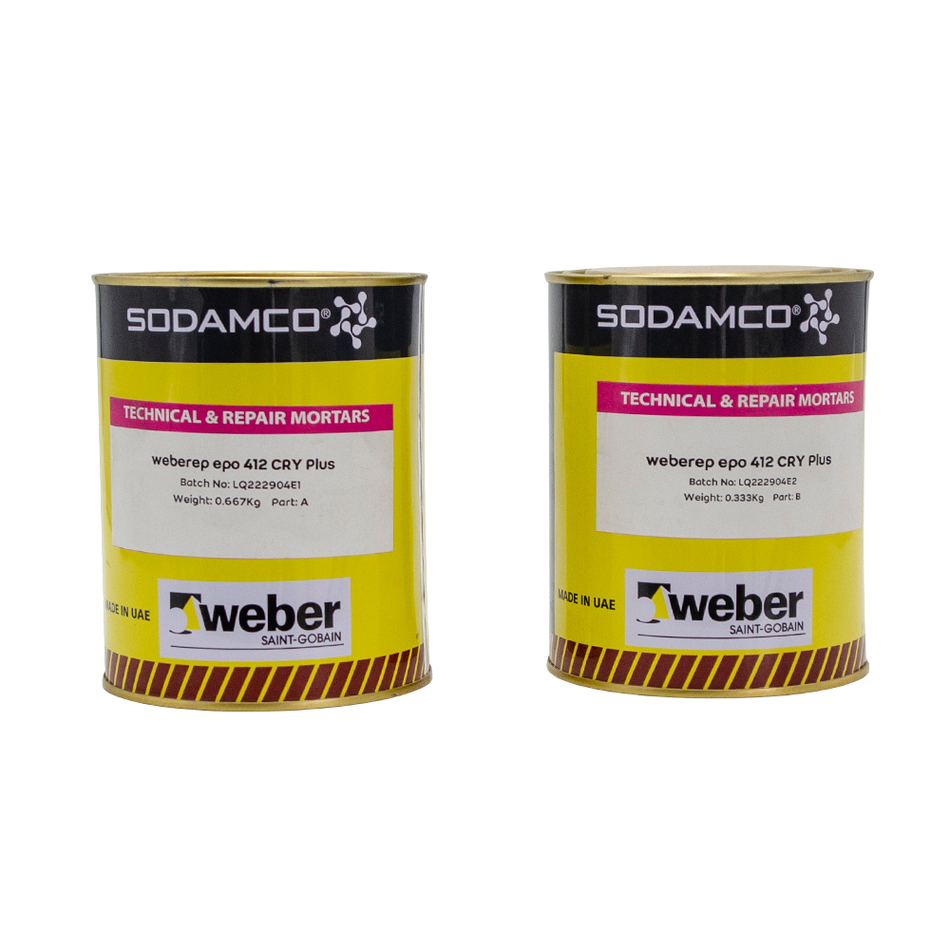 Saint-Gobain Weber Epoxy Patching and Bonding Paste 1Kg