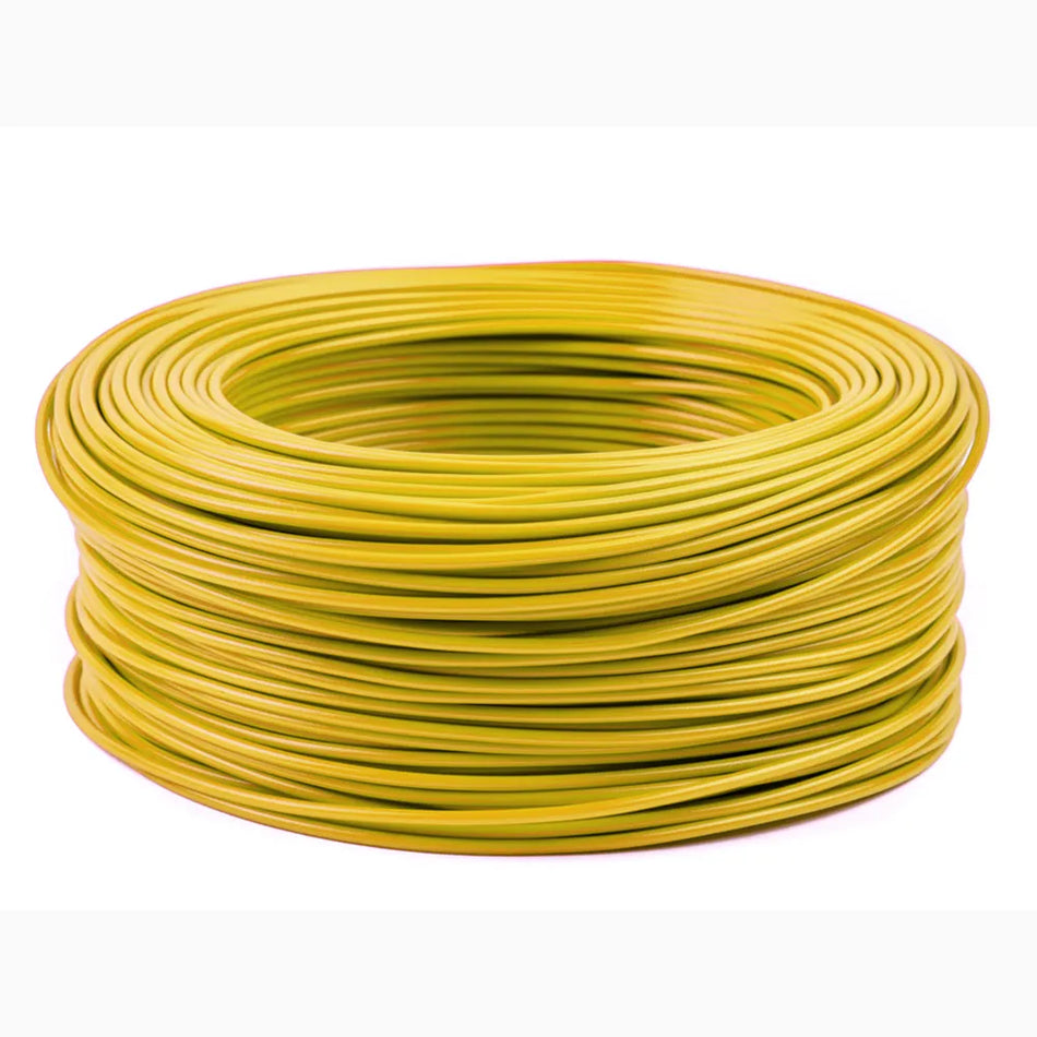 Oman PVC Single Core Cable 1.5mm x 100 Yard  - Yellow