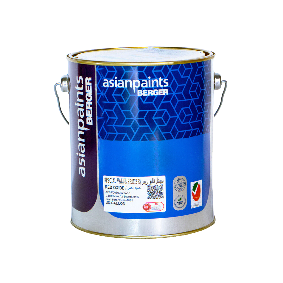Asian Paint Berger Special Value Red Oxide Primer - 3.6L