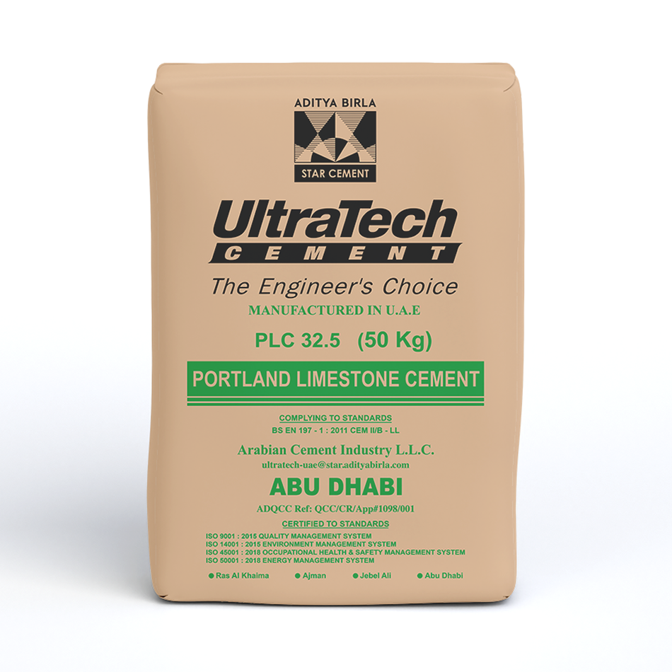 UltraTech (PLC) Portland Limestone Cement - 50Kg