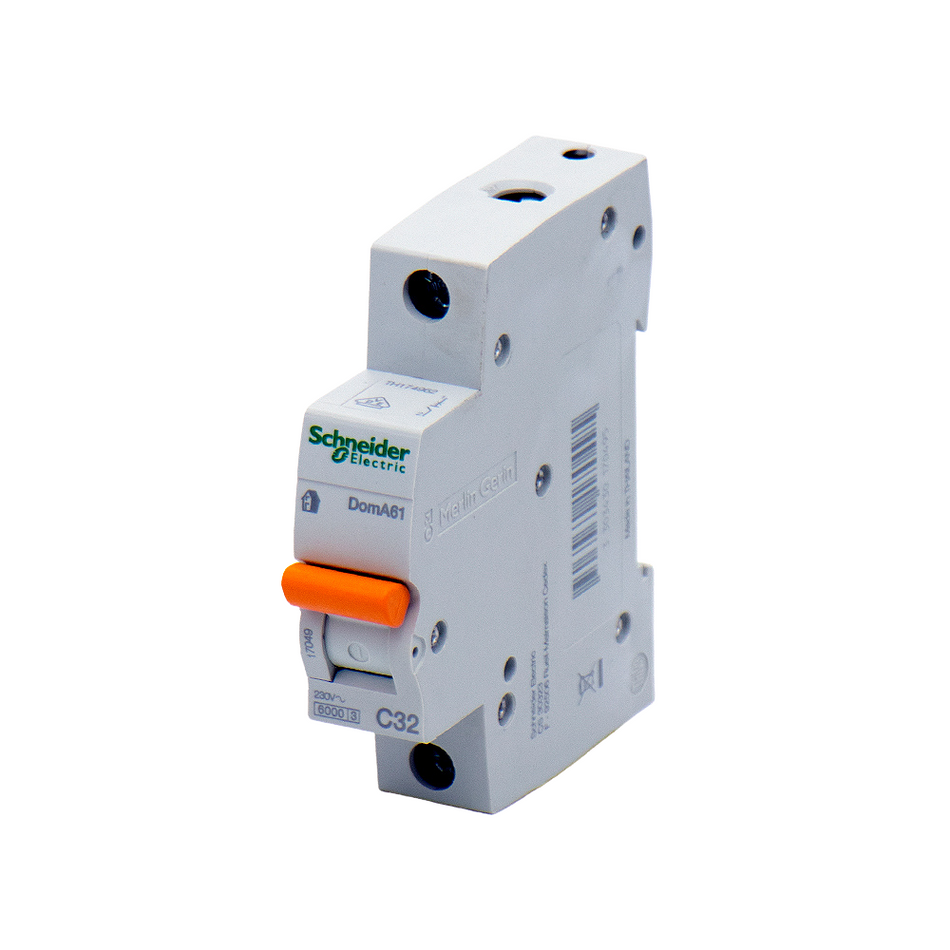 Schneider 1P 40A Miniature Circuit Braker (MCB)