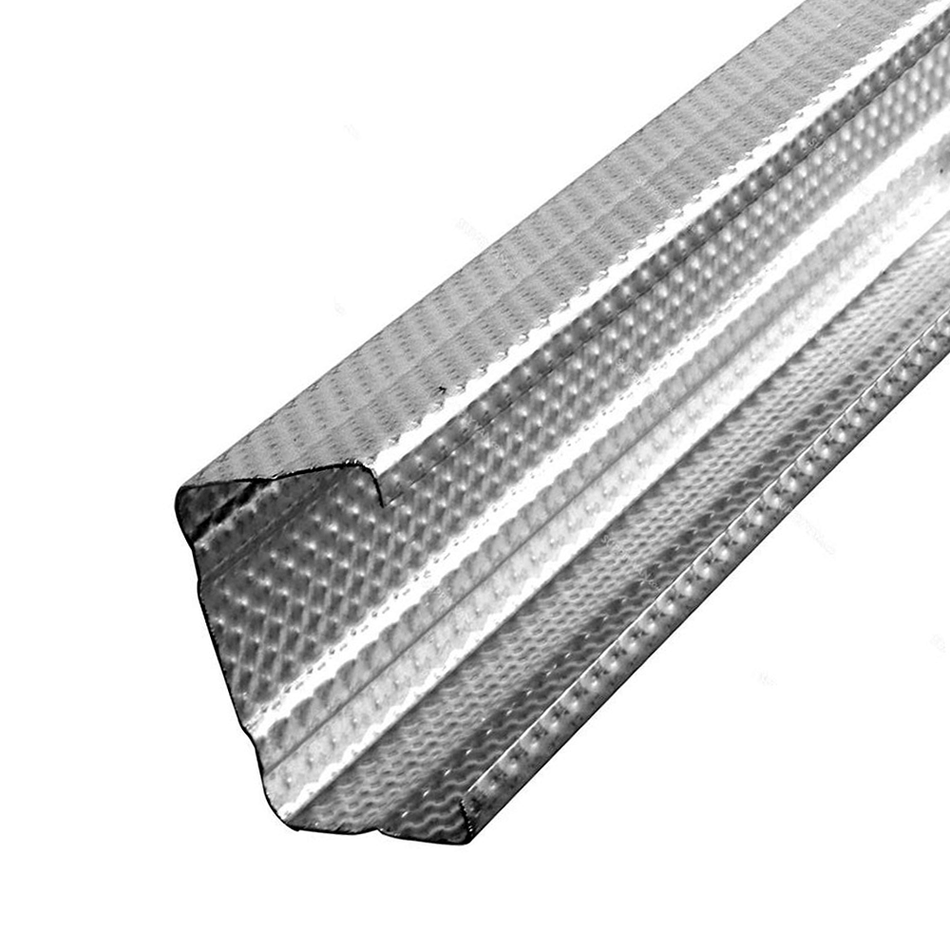 Gi Stud for Load-bearing and Non-loading Bearing Walls-50mm X 36mm X 0.45mm X 3Mtr
