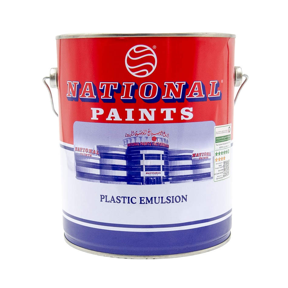 National Paints Plastic Emulsion 3.6L 320 Lemon