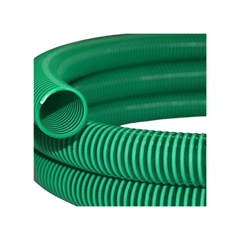 2.5" X 30M Suction Hose, Olive Green