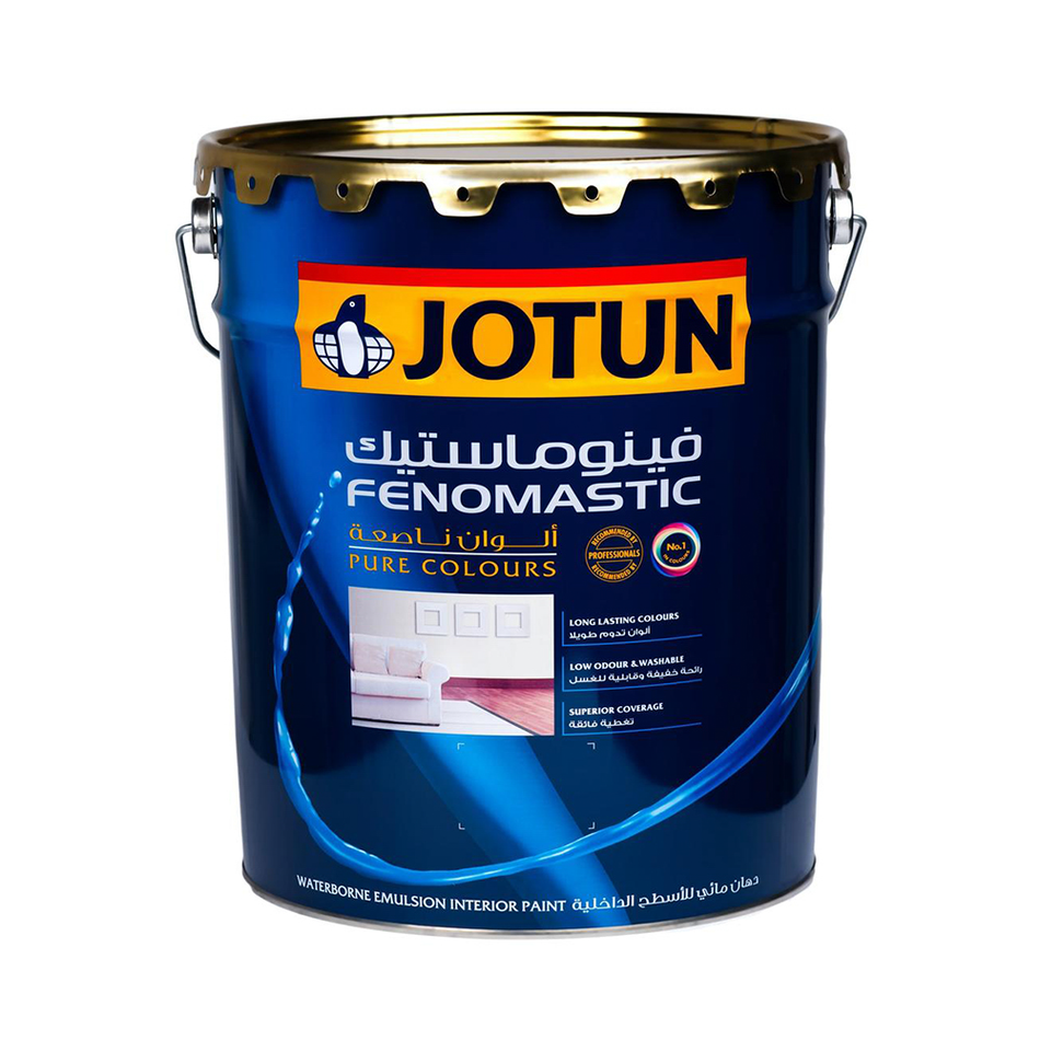 Jotun Fenomastic Pure Colour Emulsion Matt 18L RAL 9005 Jet Black