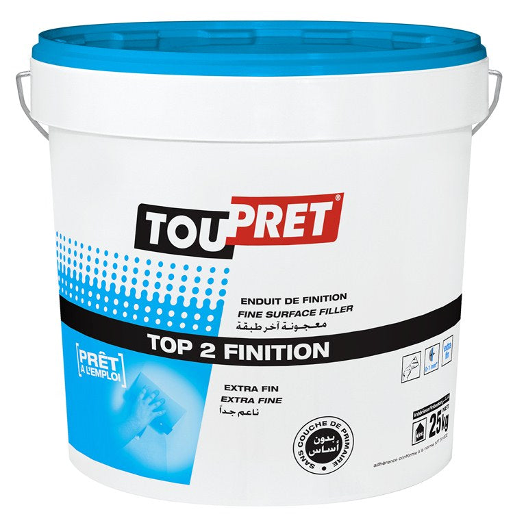 Toupret Top2 Extra fine wall filler - Paste