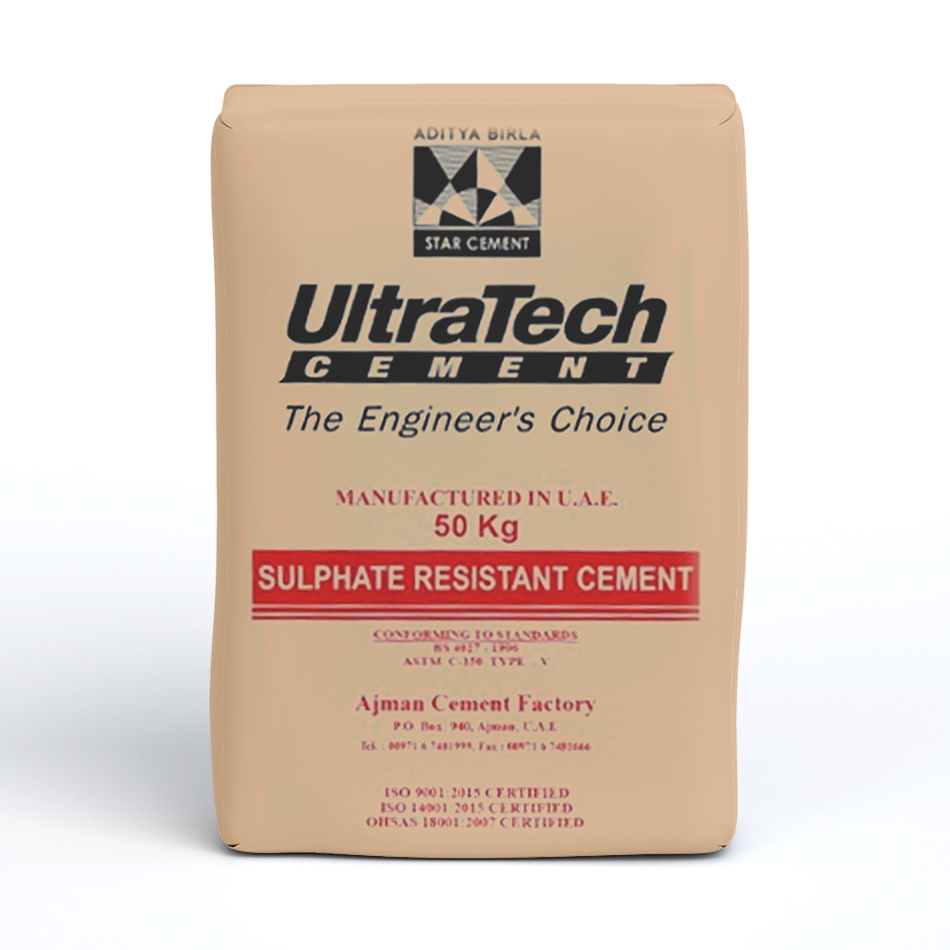 UltraTech (SRC) Sulfate-Resistant Portland Cement - 50Kg