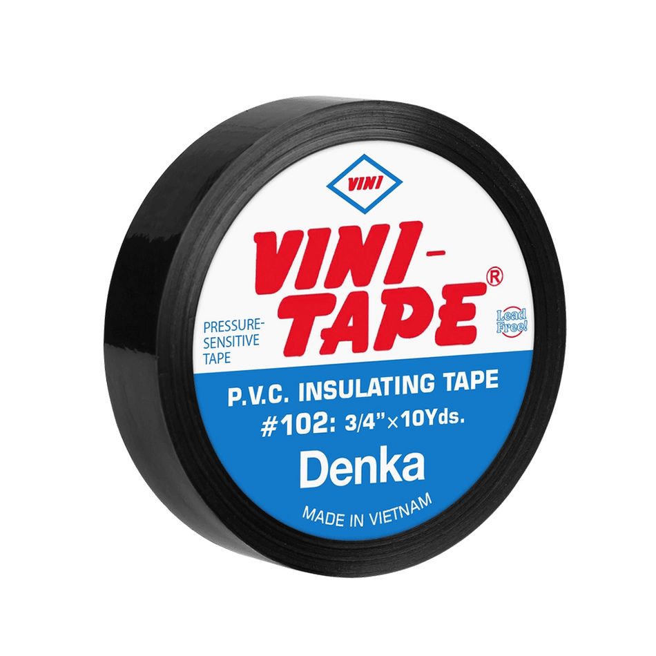 Vini Electrical Insulation PVC Tape Black